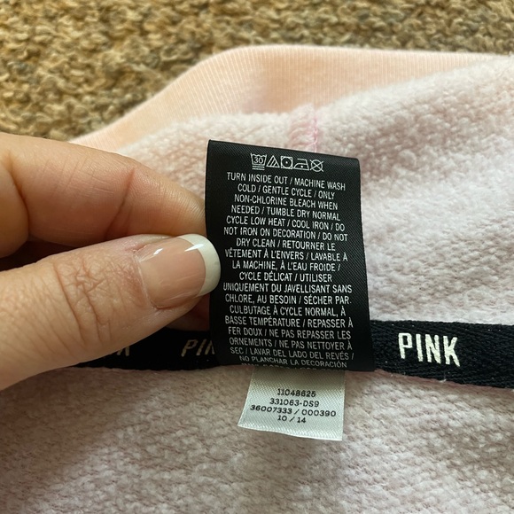 Victoria’s Secret Pink tunic length hoodie - Picture 7 of 9